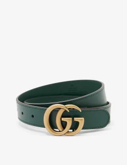 Gucci Logo-embellished Leather Belt 4-8 Years