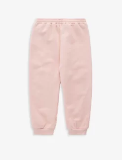 Gucci Logo-embroidered Elasticated-waist Cotton-jersey Jogging Bottoms 18-36 Months -Boutique Fashionable Childrens Clothing Store R04160279 SMOOTHPINKMIX ALT02