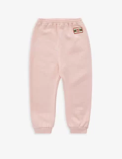 Gucci Logo-embroidered Elasticated-waist Cotton-jersey Jogging Bottoms 18-36 Months