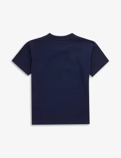 Gucci Logo-print Cotton-jersey T-shirt 6-36 Months -Boutique Fashionable Childrens Clothing Store R04160290 OLTREMAREMC ALT02