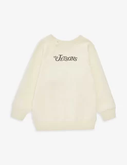 Gucci Brand-print Regular-fit Cotton-jersey Sweatshirt 24 Months-36 Months -Boutique Fashionable Childrens Clothing Store R04160294 SUNKISSEDBLACKMC ALT02