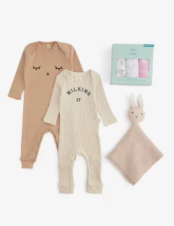 Some Bunny Loves You Baby Hamper - 4 Items Included 12 Some Bunny Loves You Baby Hamper - 4 Items Included -Boutique Fashionable Childrens Clothing Store R04164771 MULTI ALT03