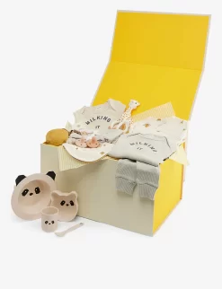 Welcome To The World Baby Hamper - 10 Items Included -Boutique Fashionable Childrens Clothing Store R04164774 MULTI ALT02