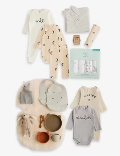 Welcome To The World Large Baby Hamper -Boutique Fashionable Childrens Clothing Store R04164776 MULTI ALT02