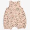 Kim Floral-print Organic-cotton Dungarees 3-24 Months
