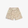 Verbena Graphic-print Elasticated-waist Organic-cotton Shorts 9 Months-3 Years