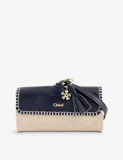 Chloé Brand-plaque Tassel-embellished Canvas Kids' Belt Bag