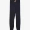 Chloé Stripe Logo-embroidered Organic Cotton-blend Jogging Bottoms 8-14 Years