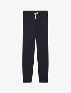 Chloé Stripe Logo-embroidered Organic Cotton-blend Jogging Bottoms 8-14 Years