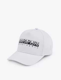 Napapijri Logo-print Cotton-blend Kids' Baseball Cap