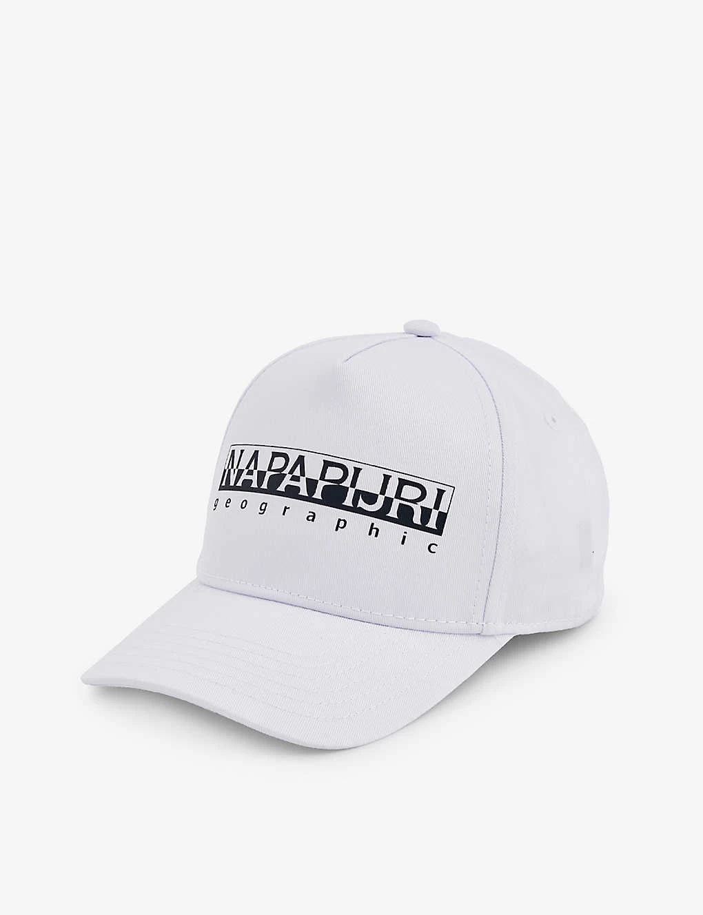 Napapijri Logo-print Cotton-blend Kids' Baseball Cap 1 Napapijri Logo-print Cotton-blend Kids' Baseball Cap