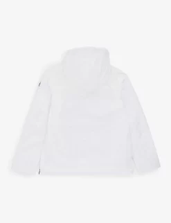 Napapijri Rainforest Funnel-neck Shell Coat 10-14 Years -Boutique Fashionable Childrens Clothing Store R04167503 BRIGHTWHITE ALT02