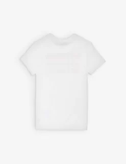 Napapijri Zamora Logo-print Cotton-jersey T-shirt 4-16 Years -Boutique Fashionable Childrens Clothing Store R04167509 MULTI ALT02