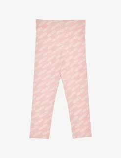 Kenzo Logo-print Stretch-cotton Leggings 6 Months-4 Years