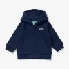 Kenzo Brand-print Zipped Cotton-jersey Hoody 6 Months - 4 Years