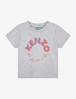 Kenzo Logo-print Short-sleeve Cotton-jersey T-shirt 6 Months-4 Years