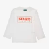 Kenzo Logo-print Long-sleeved Cotton-jersey T-shirt 6 Months-4 Years