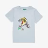 Kenzo Graphic Logo-print Short-sleeved Cotton-jersey T-shirt 4-12 Years