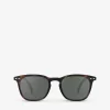 IZIPIZI #E Junior Square-frame Tortoiseshell Acetate Sunglasses