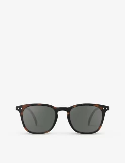 IZIPIZI #E Junior Square-frame Tortoiseshell Acetate Sunglasses