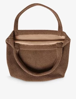 Teddy Mom Woven Shoulder Bag -Boutique Fashionable Childrens Clothing Store R04170545 TEDDYBROWN ALT02