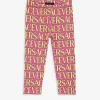 Versace Logo-print High-rise Cotton-jersey Leggings 6-36 Months