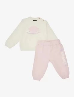 Versace Medusa-print Branded Stretch-cotton Tracksuit 6-18 Months