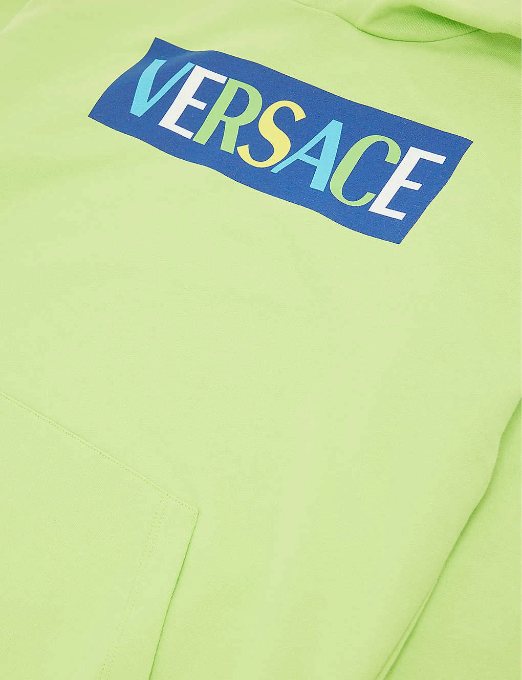 Versace Logo-print Cotton Hoody 8-14 Years 2 Versace Logo-print Cotton Hoody 8-14 Years - Image 2