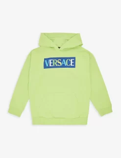Versace Logo-print Cotton Hoody 8-14 Years