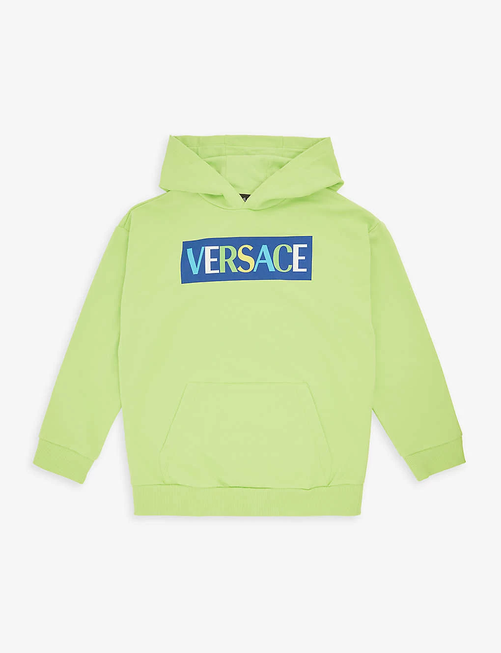 Versace Logo-print Cotton Hoody 8-14 Years 1 Versace Logo-print Cotton Hoody 8-14 Years