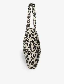 Puffy Mom Woven Shoulder Bag -Boutique Fashionable Childrens Clothing Store R04173710 LEOPARD ALT03