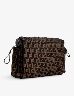 FENDI FF-print Woven Changing Bag -Boutique Fashionable Childrens Clothing Store R04174910 MULTICOLOR ALT02