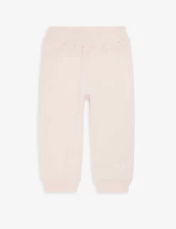 FENDI Logo-embroidered Elasticated-waist Stretch-cotton Jogging Bottoms 9-24 Months