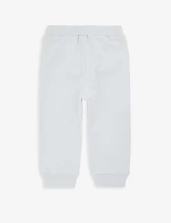 FENDI Logo-print Straight-leg Cotton-jersey Jogging Bottoms 6-24 Months -Boutique Fashionable Childrens Clothing Store R04174922 BLUEBABY ALT02
