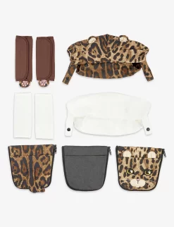 Dolce & Gabbana Marsupio Leopard-print Cotton-blend Baby Carrier -Boutique Fashionable Childrens Clothing Store R04179930 VARIANTEABBINATA ALT05