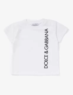 Dolce & Gabbana Manica Corta Logo-print Cotton-jersey T-shirt 3-30 Months