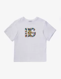 Dolce & Gabbana Logo-print Cotton-jersey T-shirt 4-12 Years