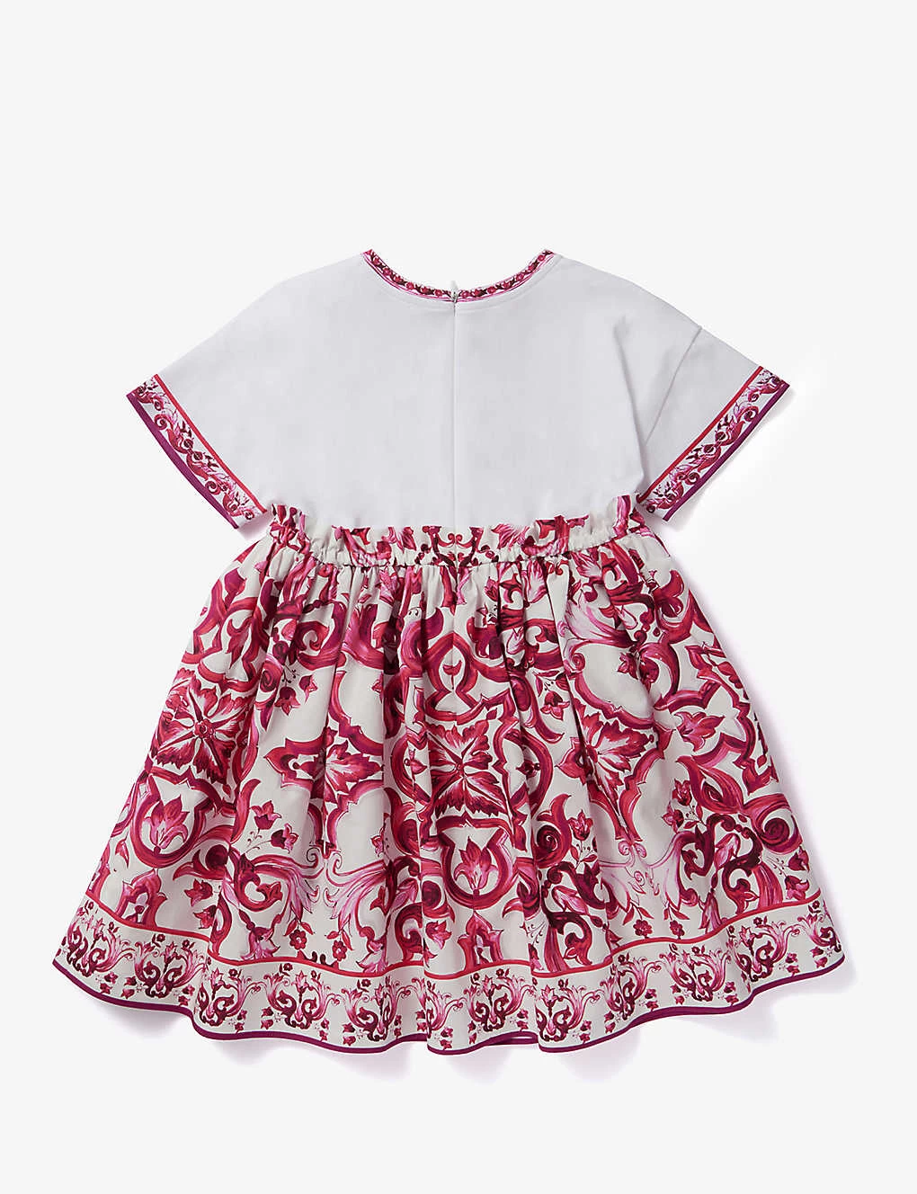 Dolce & Gabbana Floral-print Cotton Dress 6-12 Years 3 Dolce & Gabbana Floral-print Cotton Dress 6-12 Years - Image 3