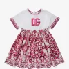Dolce & Gabbana Floral-print Cotton Dress 6-12 Years