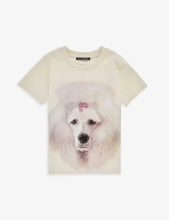 Acne Studios Graphic-print Short-sleeve Cotton-jersey T-shirt 3-10 Years