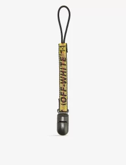 Industrial Logo-print Woven Dummy Strap