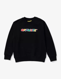 Logo-print Regular-fit Cotton-jersey Sweatshirt 4-12 Years