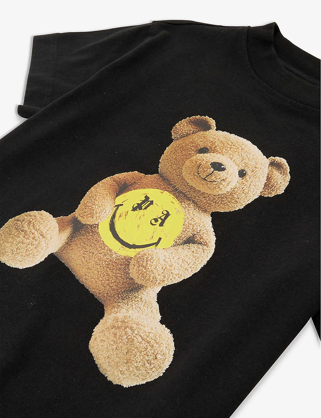 Palm Angels Smiley Bear Graphic-print Short-sleeve Cotton-jersey T-shirt 4-12 Years 2 Palm Angels Smiley Bear Graphic-print Short-sleeve Cotton-jersey T-shirt 4-12 Years - Image 2