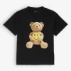 Palm Angels Smiley Bear Graphic-print Short-sleeve Cotton-jersey T-shirt 4-12 Years
