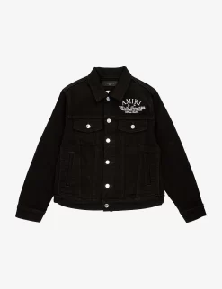 Amiri Art District Stretch-denim Jacket 4-12 Years