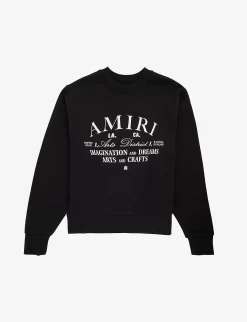 Amiri Logo-print Cotton Sweatshirt 4-12 Years