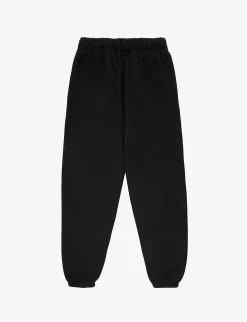 Kids ESSENTIALS Brand-appliqué Cotton-blend Jogging Bottoms 2-16 Years 5 Kids ESSENTIALS Brand-appliqué Cotton-blend Jogging Bottoms 2-16 Years -Boutique Fashionable Childrens Clothing Store R04183822 JETBLACK ALT02
