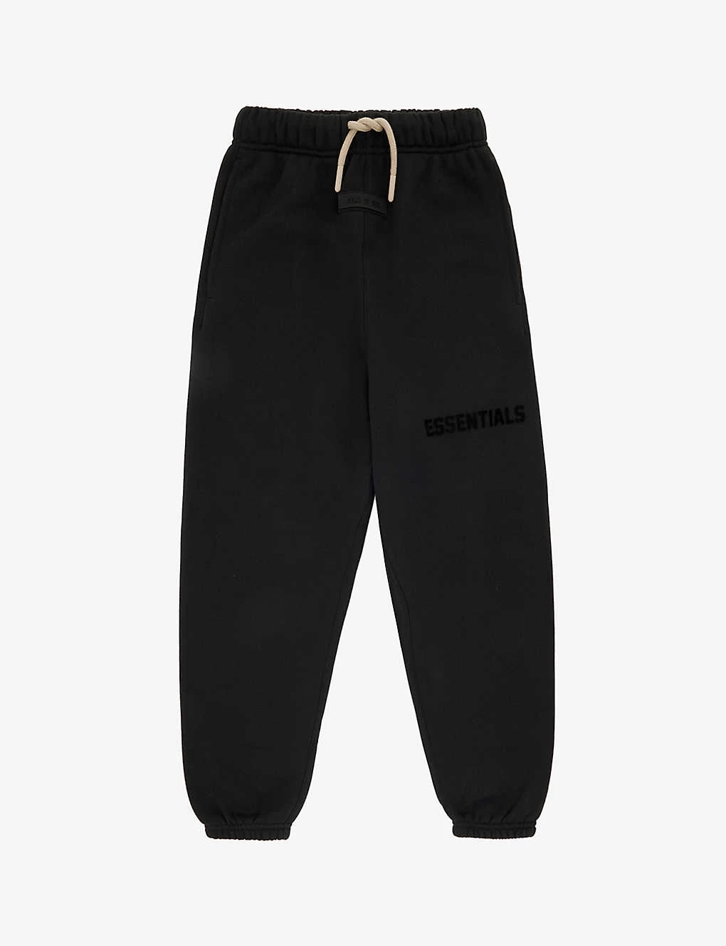 Kids ESSENTIALS Brand-appliqué Cotton-blend Jogging Bottoms 2-16 Years 1 Kids ESSENTIALS Brand-appliqué Cotton-blend Jogging Bottoms 2-16 Years