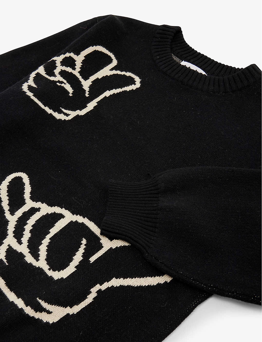 Molo Bello Graphic-print Cotton And Wool-blend Jumper 2 Molo Bello Graphic-print Cotton And Wool-blend Jumper - Image 2