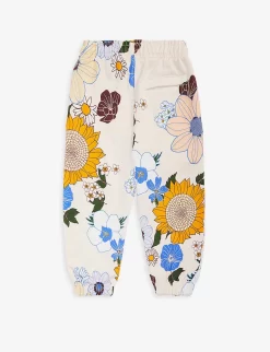 Molo Adan Floral-print Organic Cotton-jersey Jogging Bottoms 2-12 Years -Boutique Fashionable Childrens Clothing Store R04184148 LIGHTRETRO ALT02